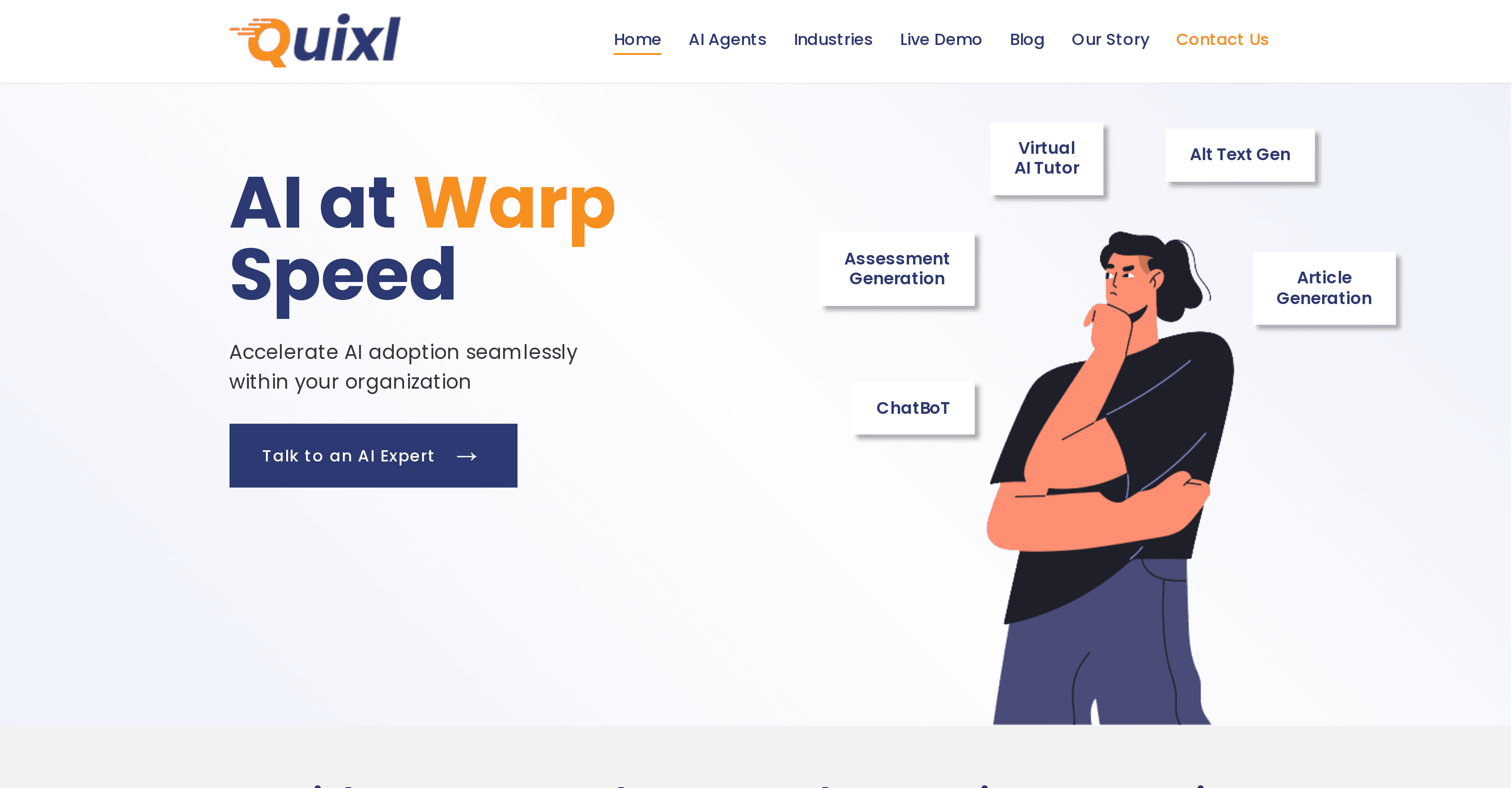 Quixl screenshot