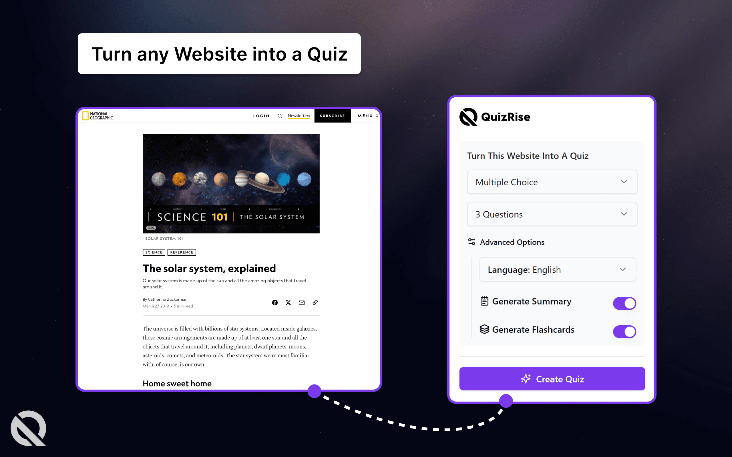 QuizRise screenshot