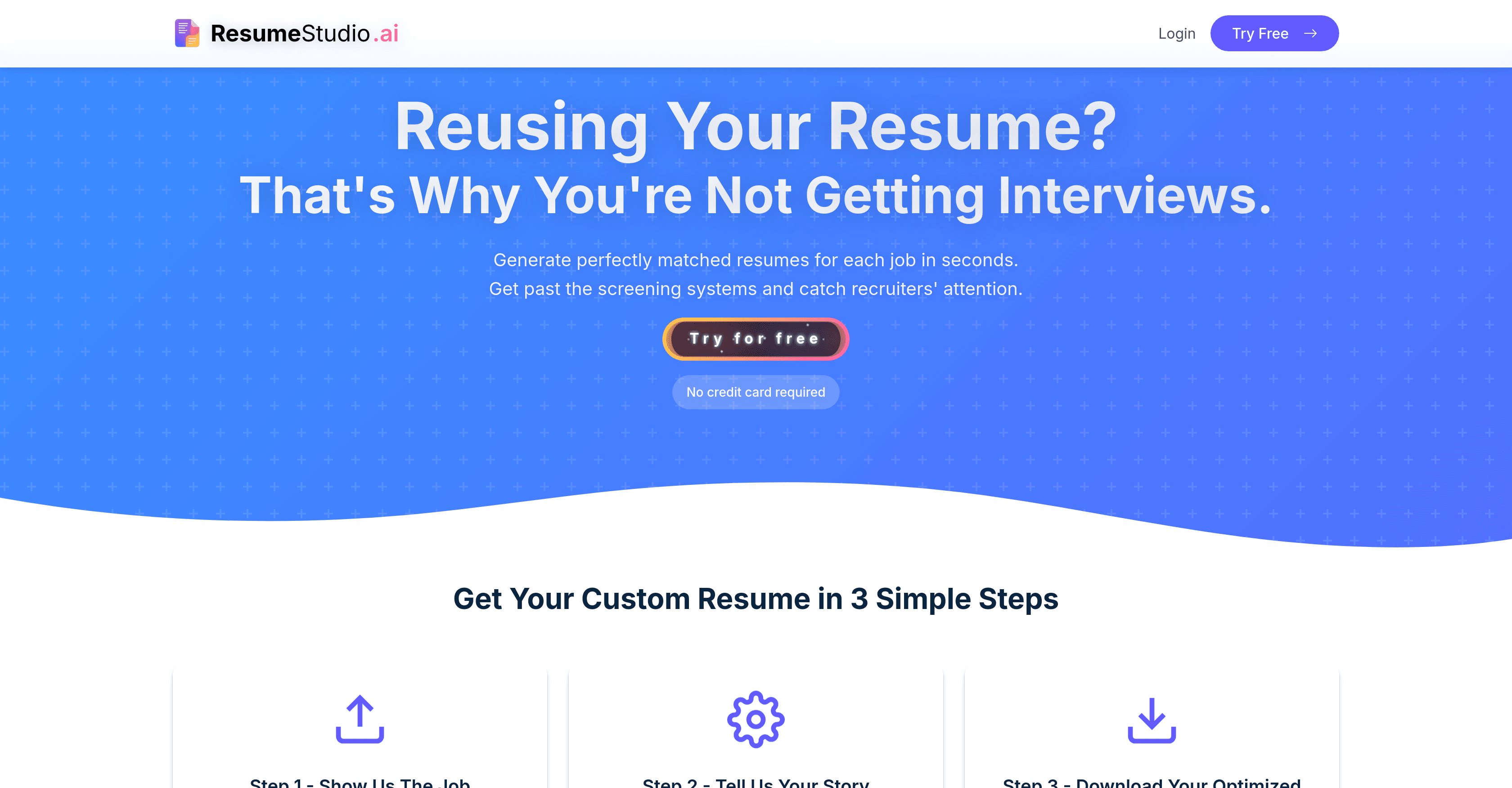 Resume Studio screenshot