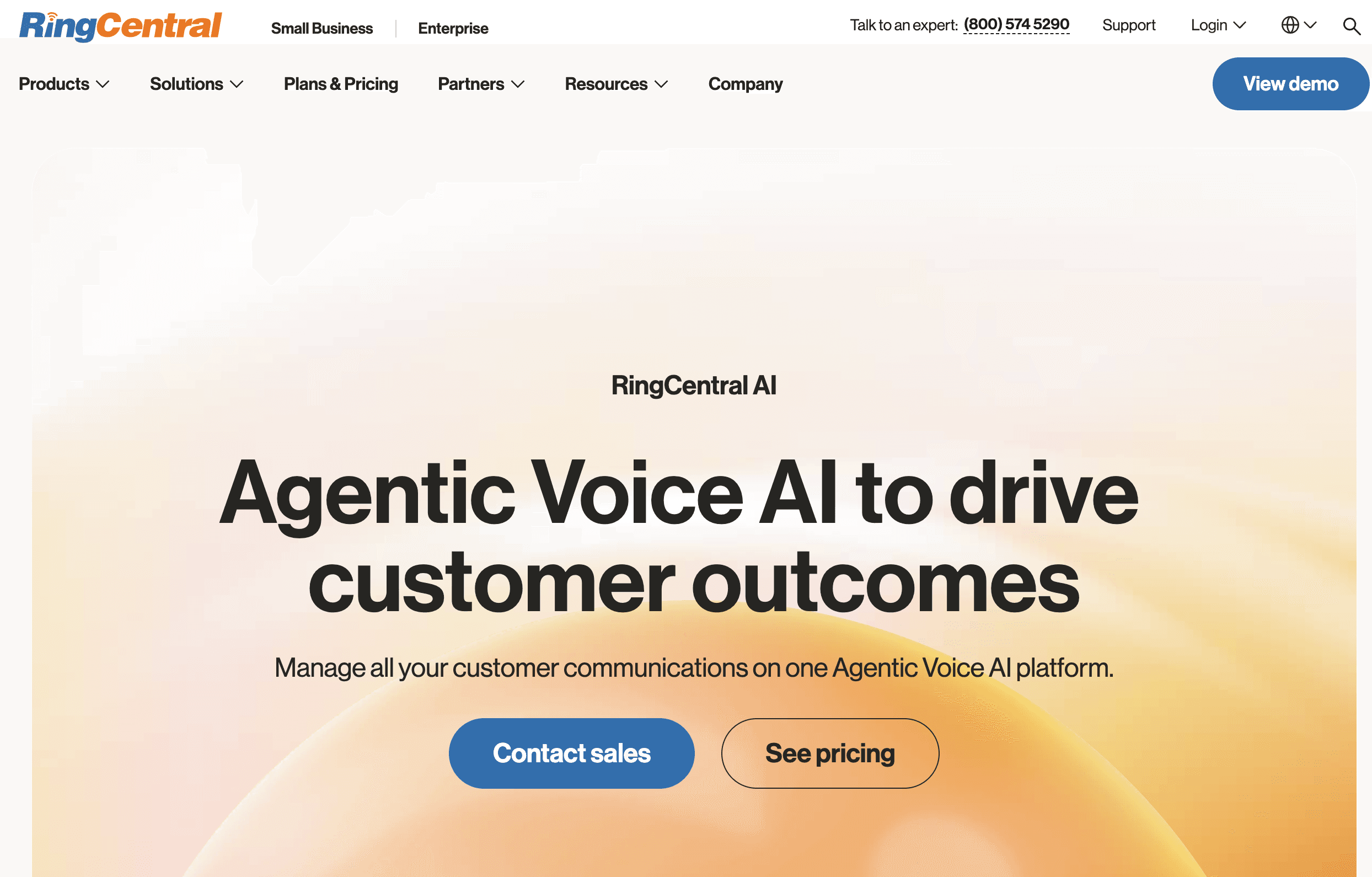 RingCentral AI screenshot