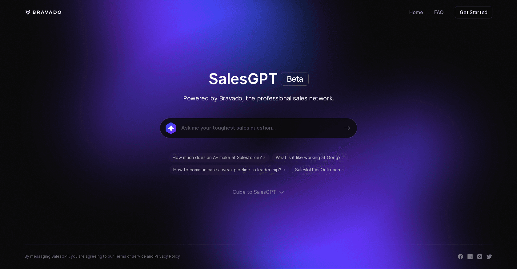 SalesGPT screenshot