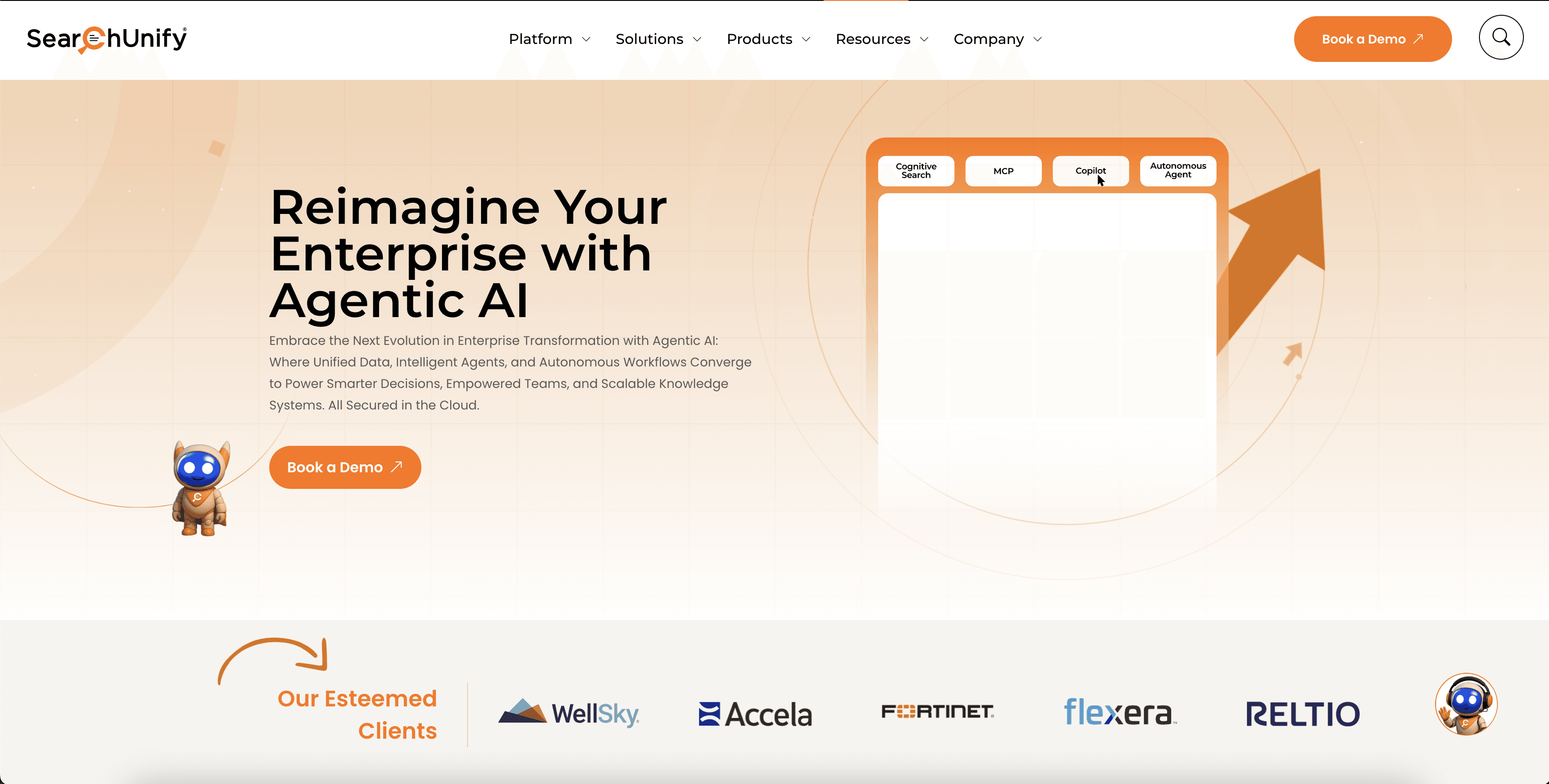 SearchUnify screenshot