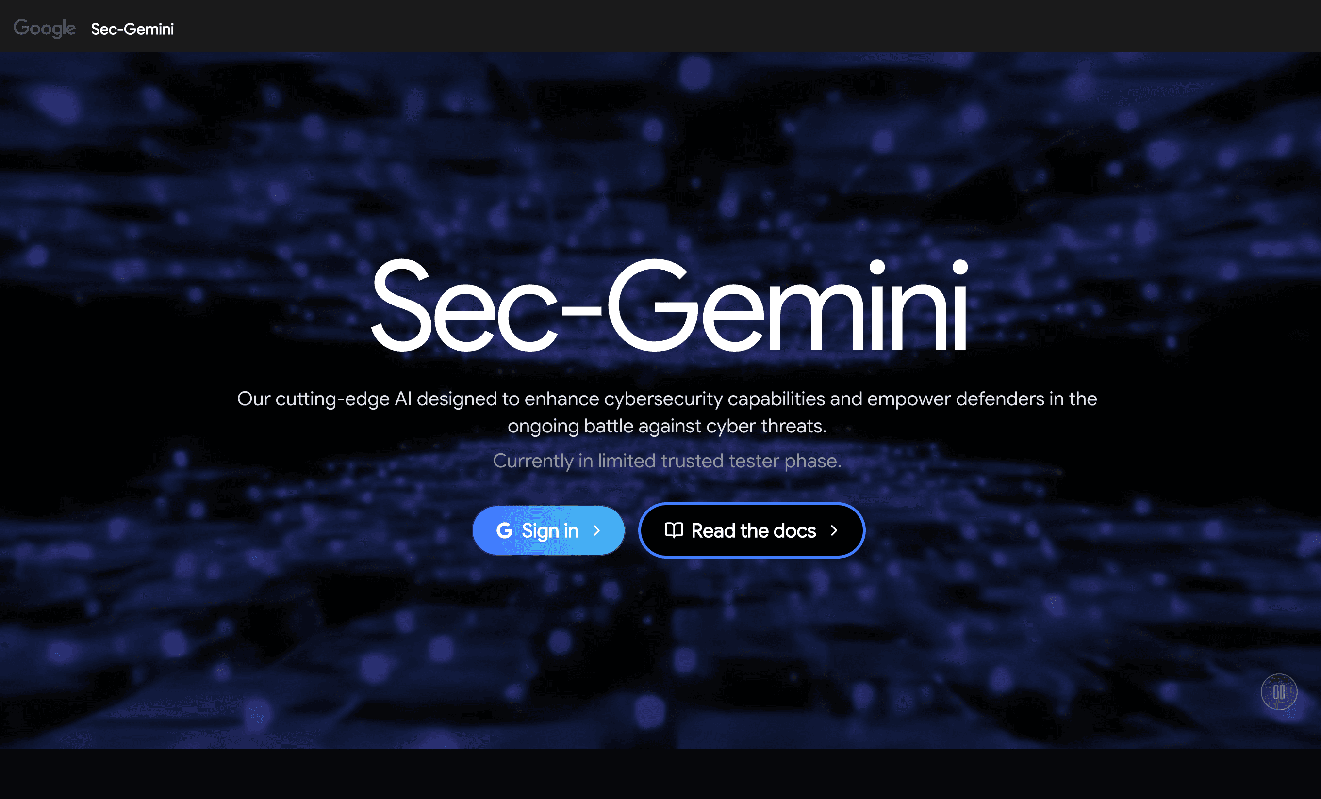 Sec-Gemini screenshot