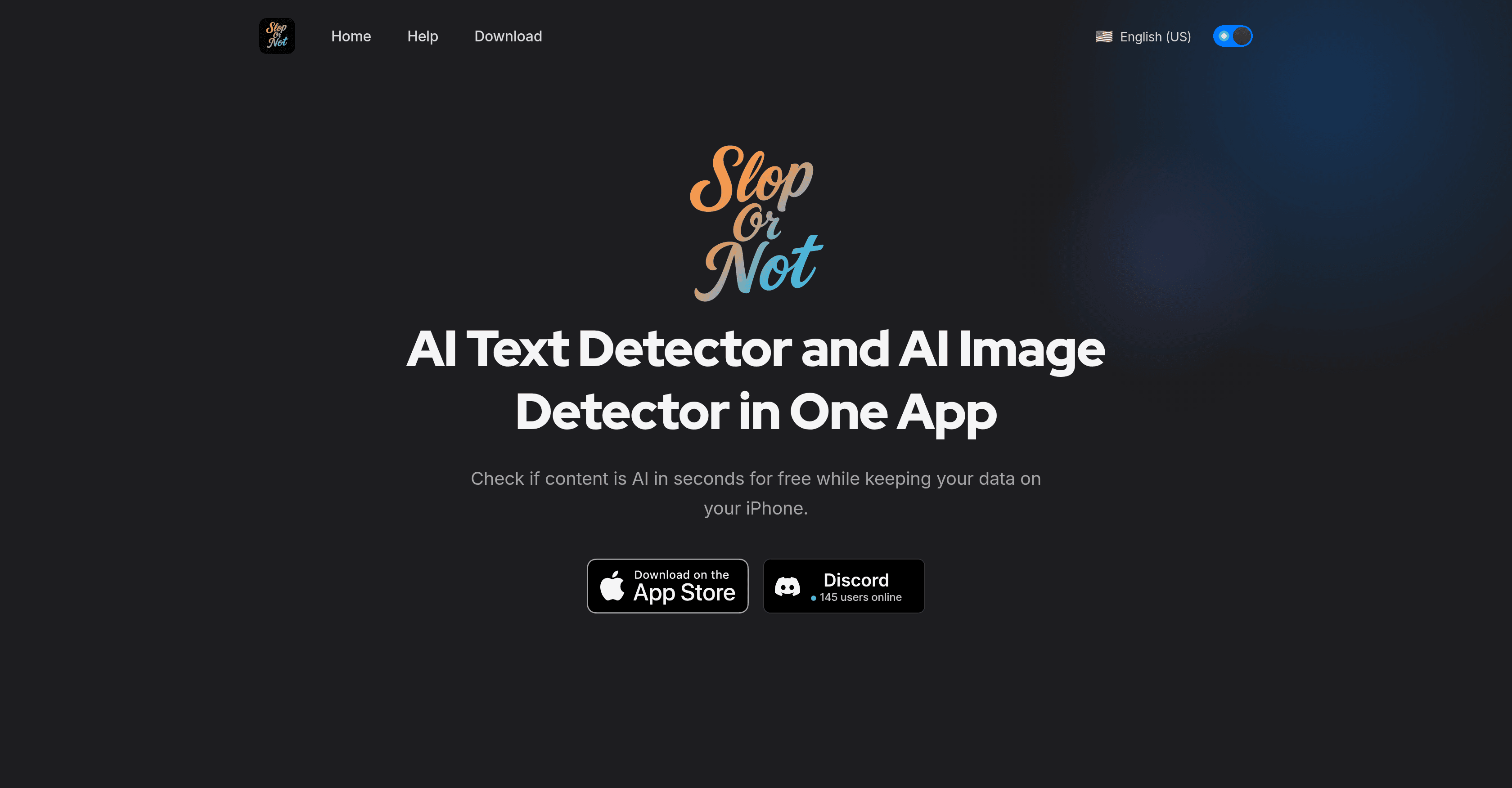Slop Or Not AI screenshot