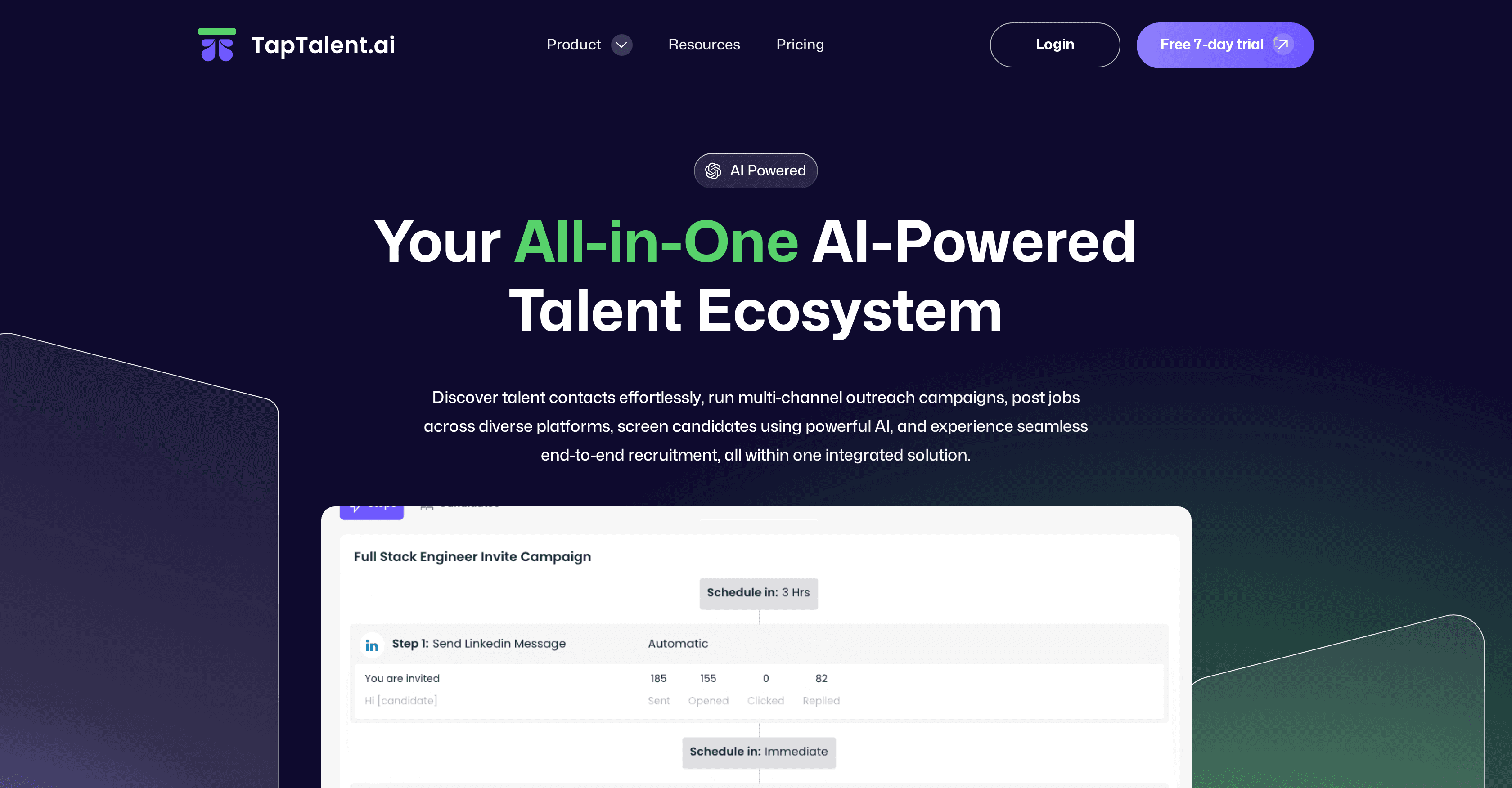 TapTalent screenshot