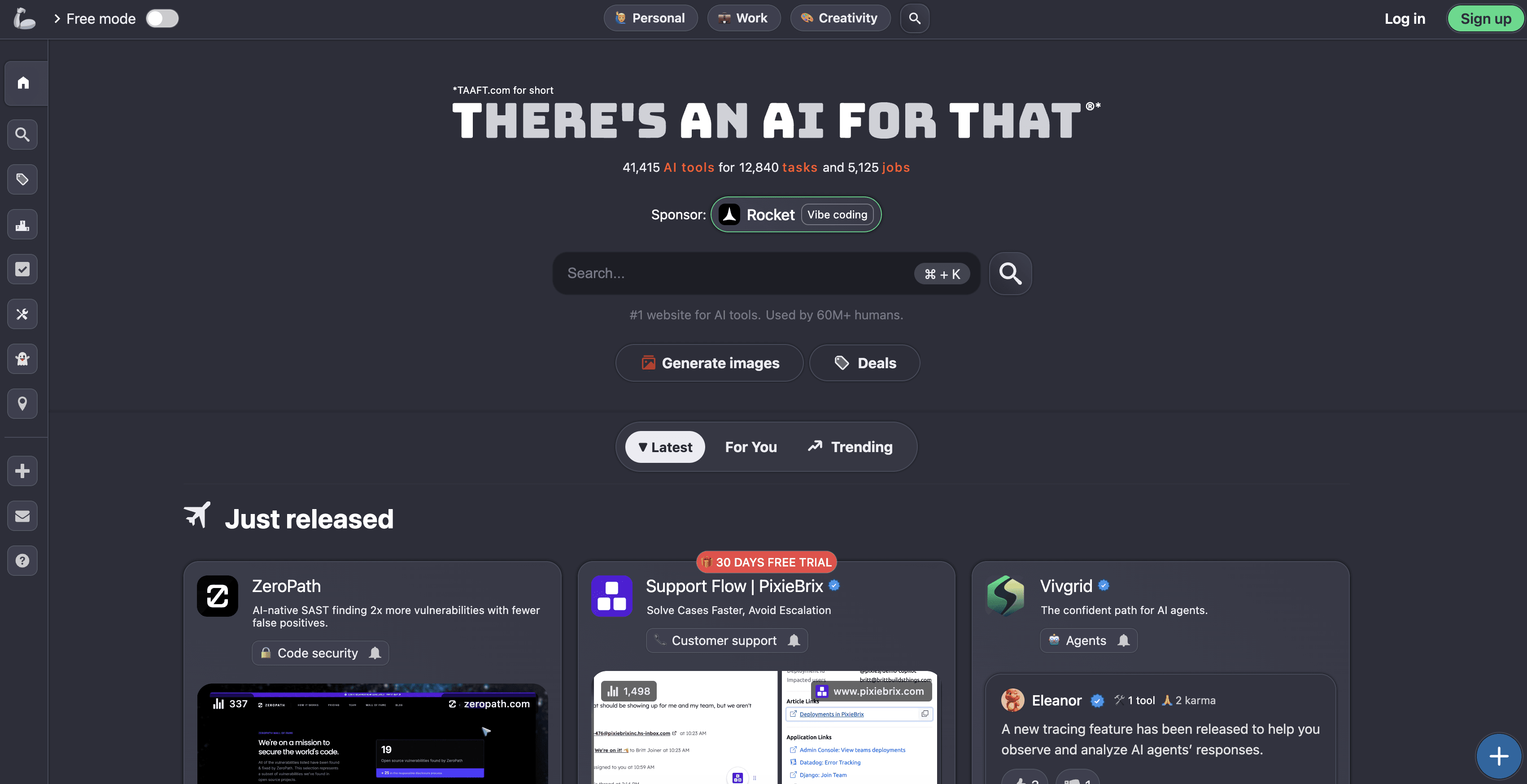 There's An AI For That screenshot