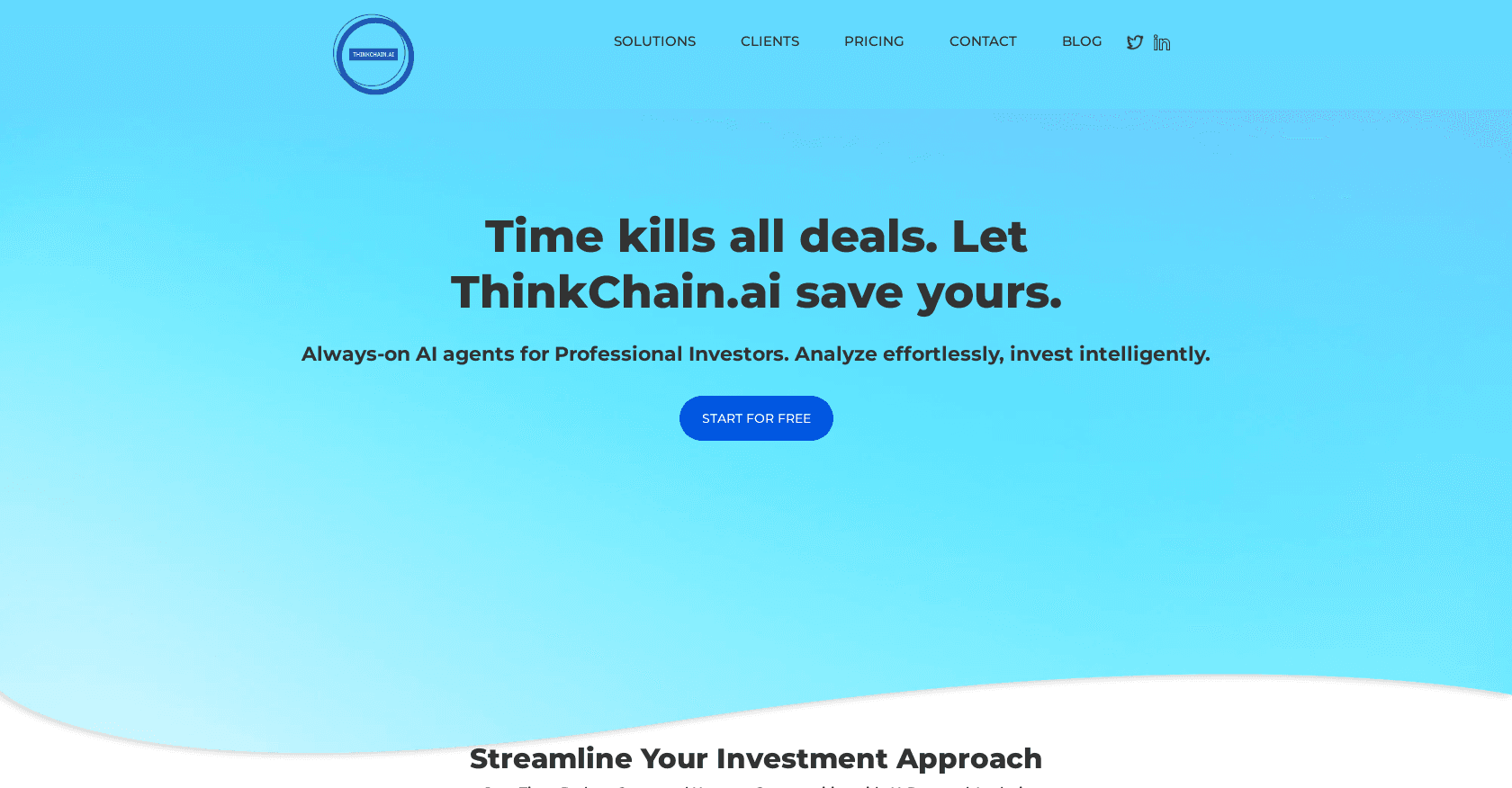 ThinkChain screenshot