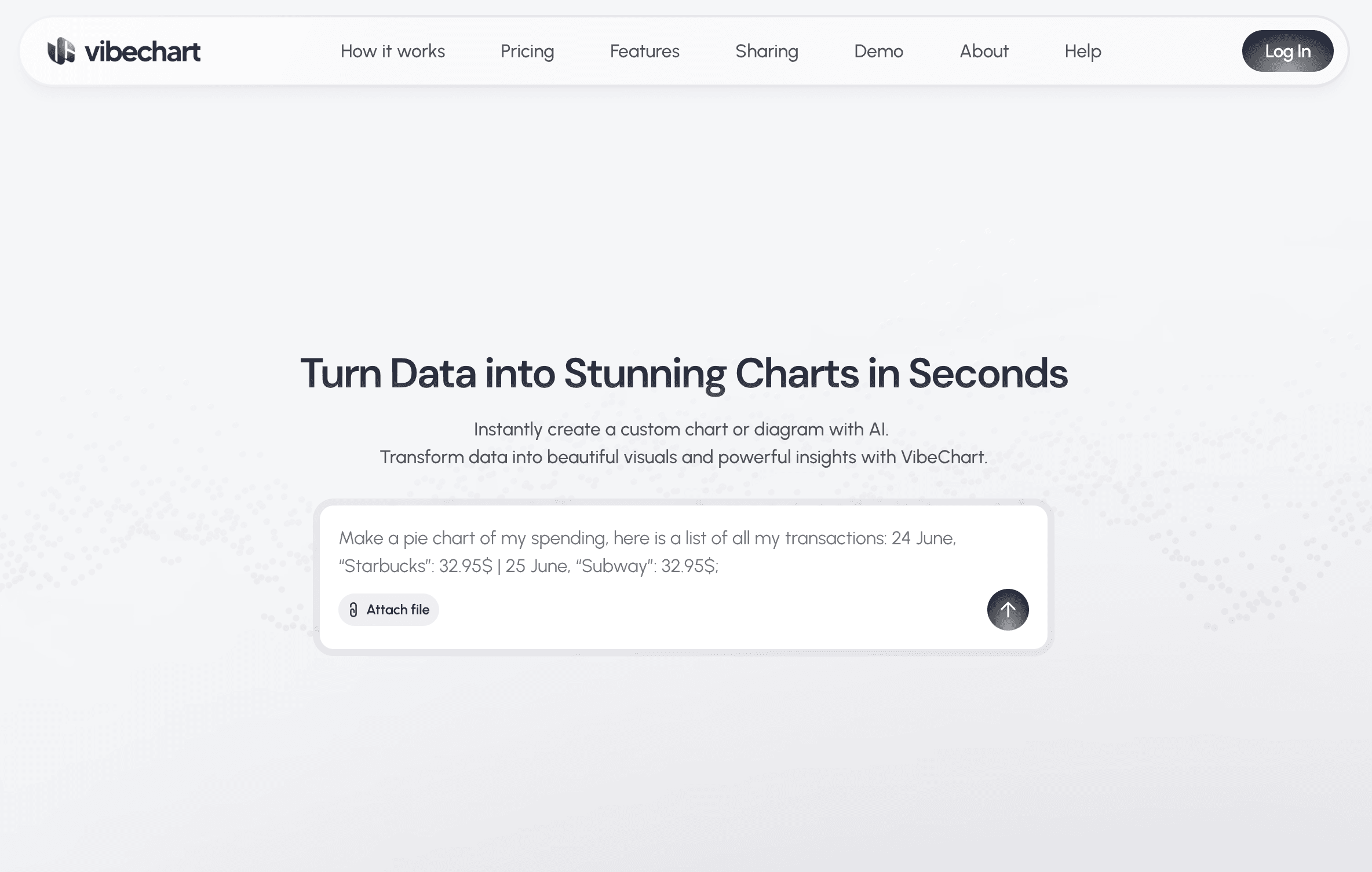 VibeChart screenshot