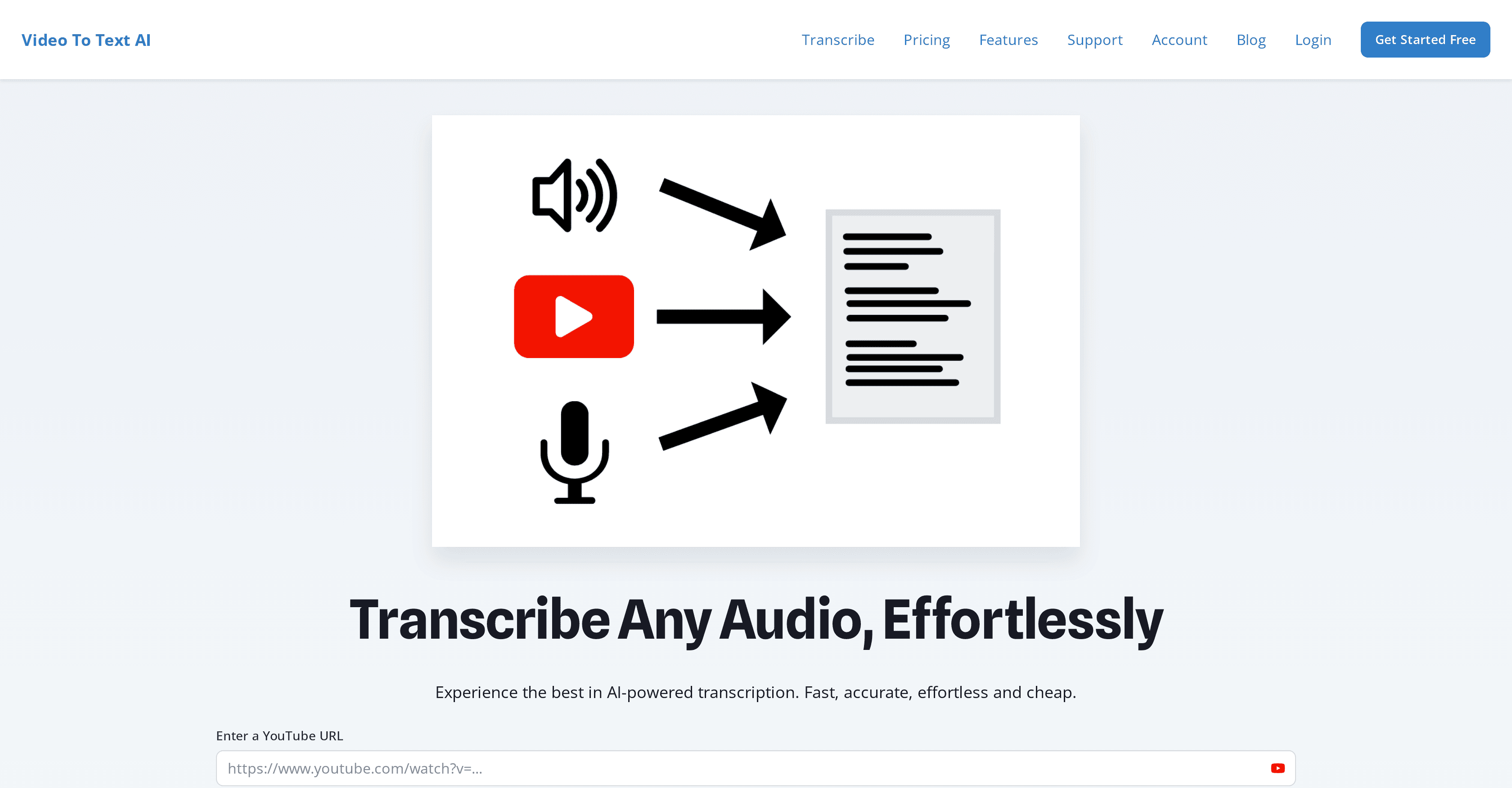 VideoToTextAI screenshot
