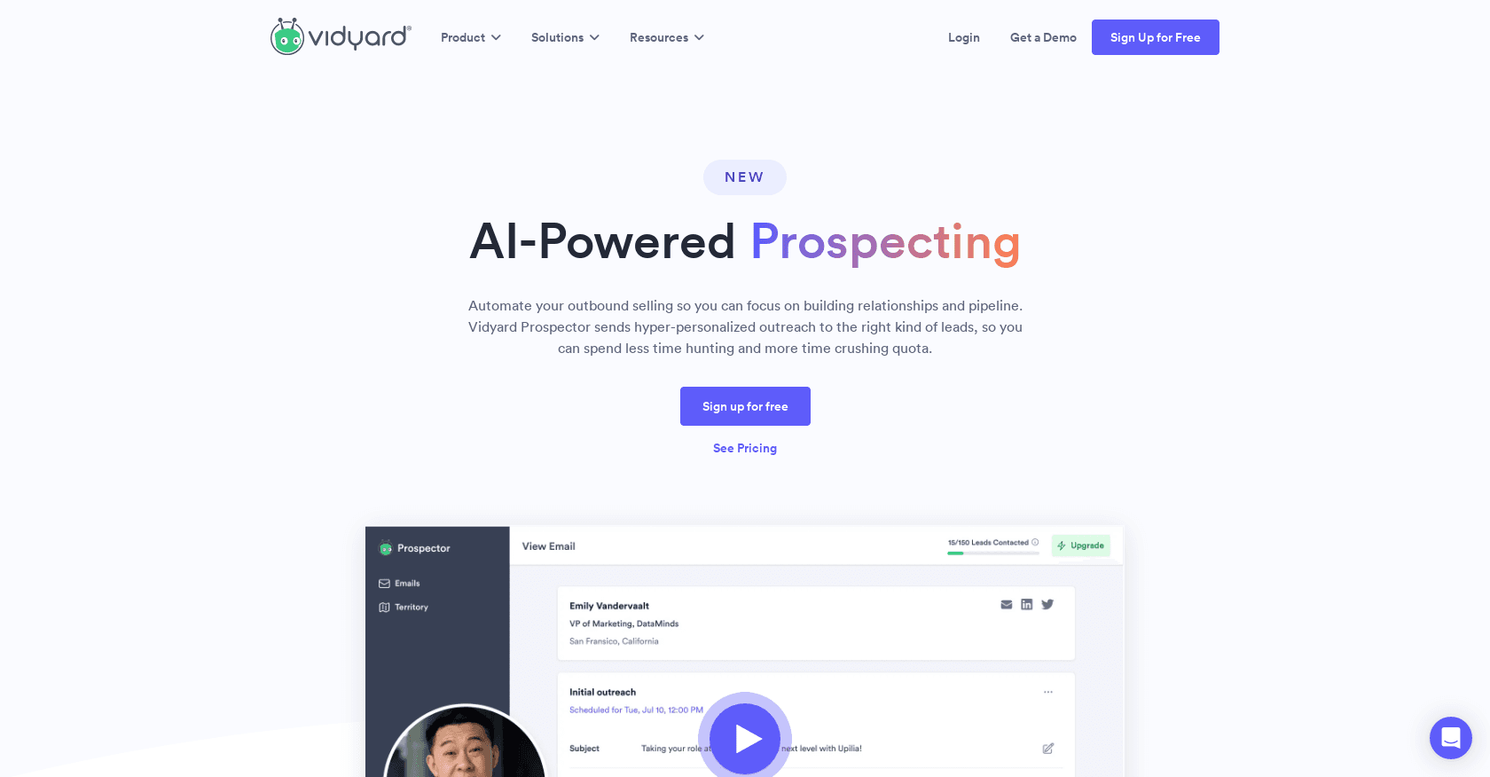 Vidyard screenshot