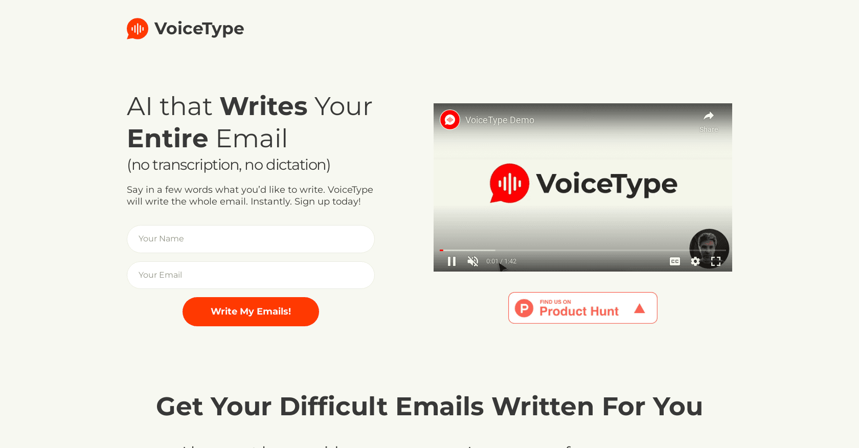 VoiceType screenshot