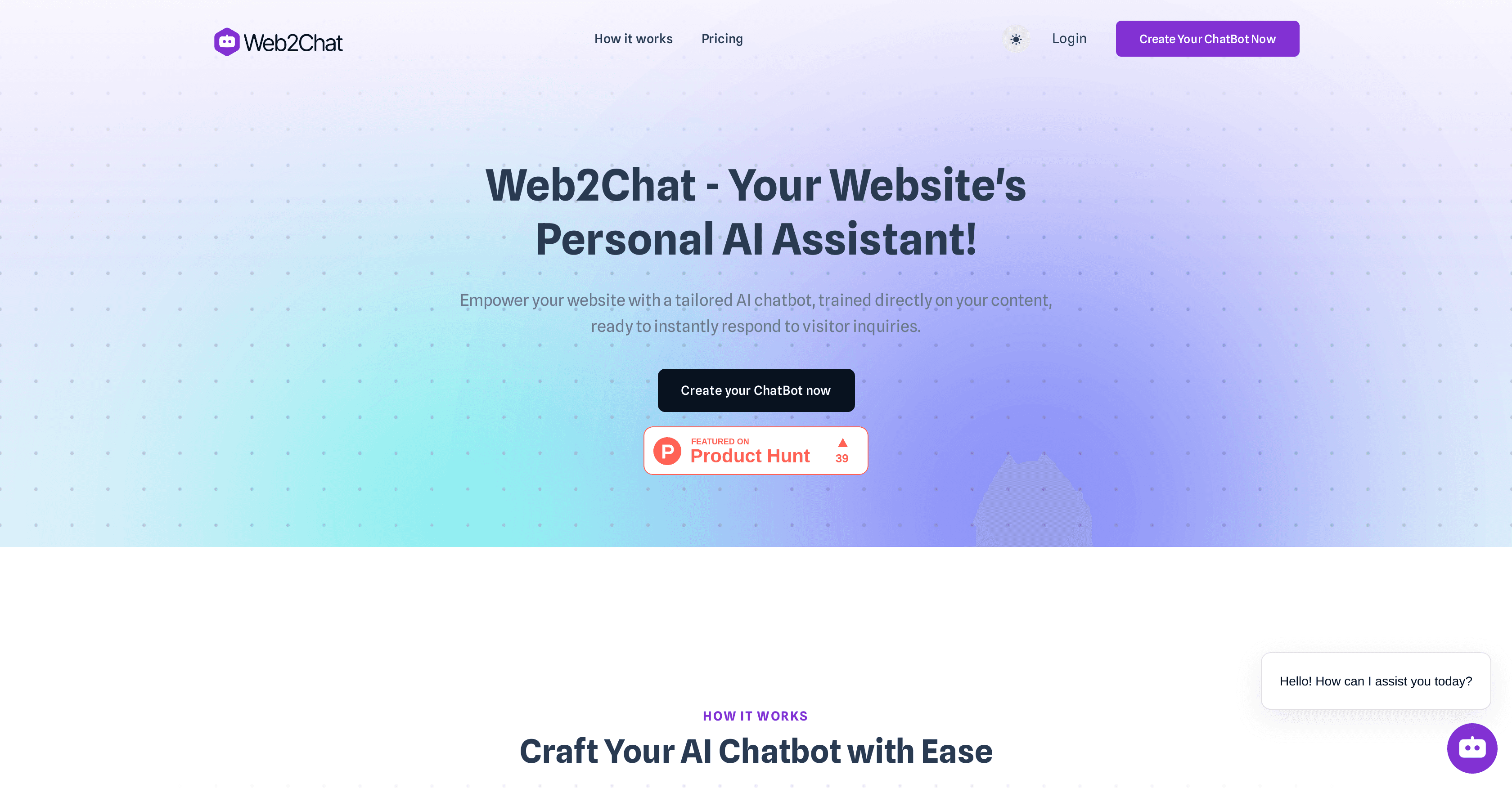 Web2Chat screenshot