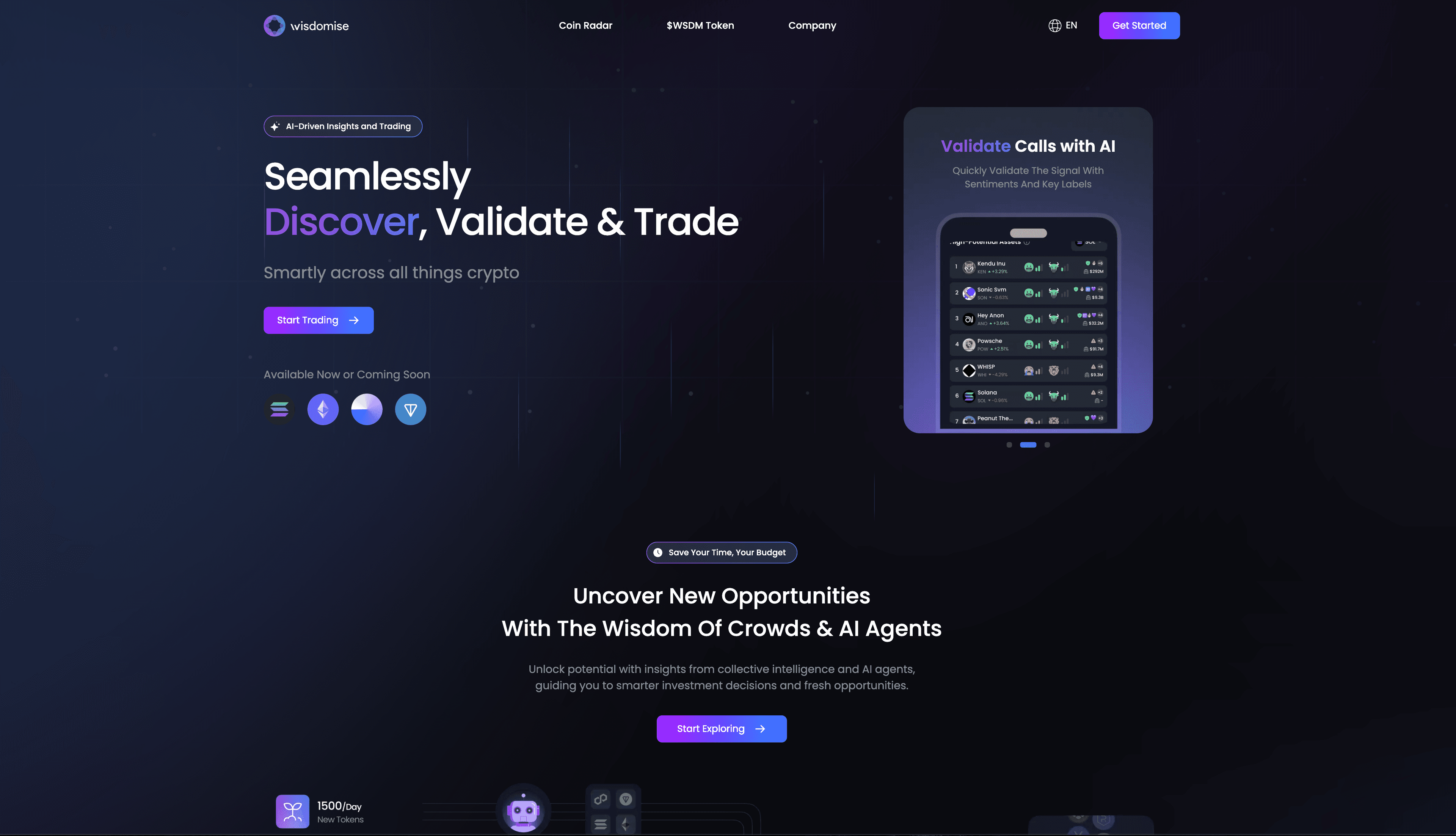 Wisdomise screenshot